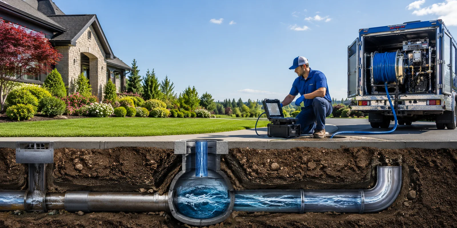Drainage restoration information for New Bremen, OH
